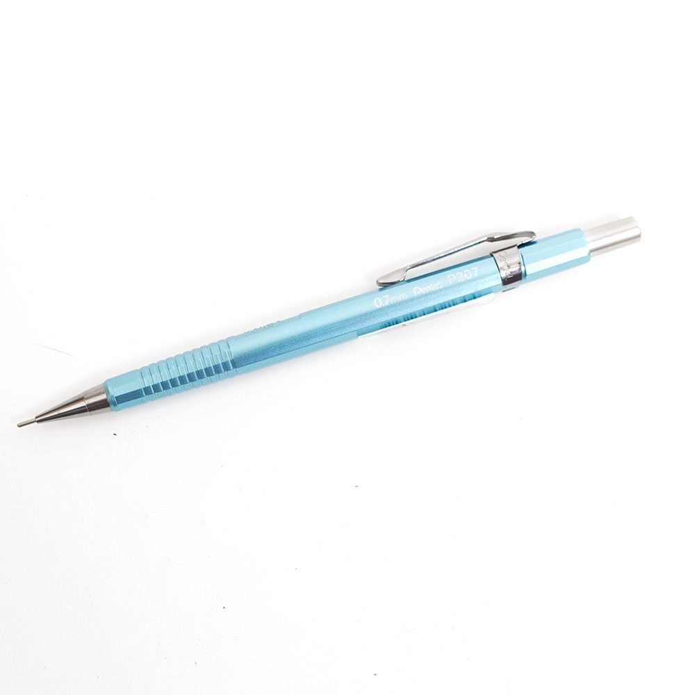Pentel, Pencils, Art & School, Sharp, Metallic, 0.7mm, 144010, Sky Blue
